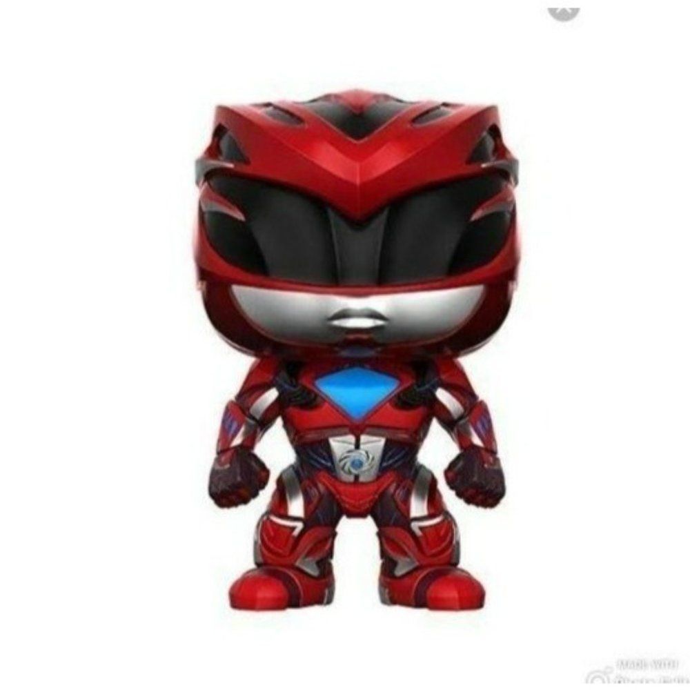 Funko POP Red power Ranger Vinyl Figure loose open